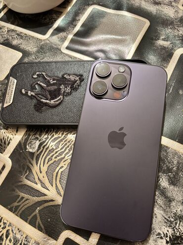 blincik qiymeti: IPhone 14 Pro Max, 128 GB, Deep Purple, Zəmanət, Simsiz şarj, Face ID