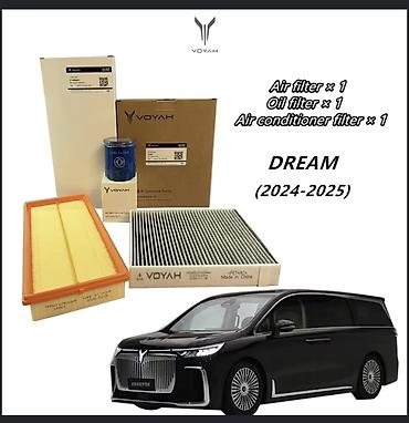 Aksesuarlar və tüninq: Məhsul: VOYAH DREAM (2024–2025) üçün orijinal servis dəsti + divar — 2