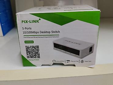 коммутаторы wi tek: PIX-LINK SW05S — настольный сетевой коммутатор на 5 портов - 5 портов — 1