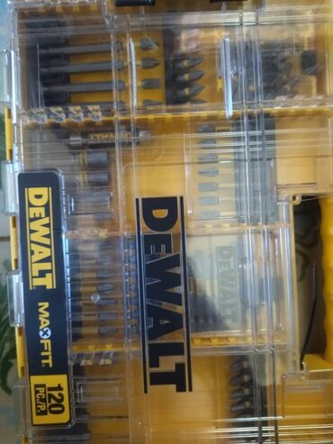 Другие товары для дома: Набор бит Dewalt Max Fit 120 pc оригинал из США
120 предметов at lalafo.kg Другие товары для дома: Набор бит Dewalt Max Fit 120 pc оригинал из США
120 предметов