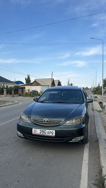 купить тойоту альфард в рассрочку в бишкеке: Toyota Camry: 2002 г., 2.4 л, Автомат, Бензин, Седан