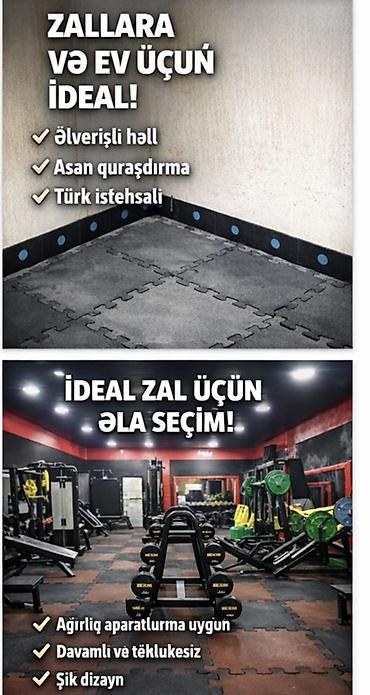 Matlar: Federal Gym rezin yer döşəmələri - İstifadə sahəsi: idman zalları — 5