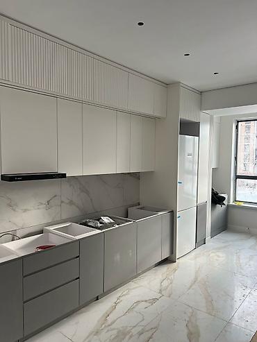 silver kitchen: Кухонный набор на заказ, МДФ, По договорённости — 10