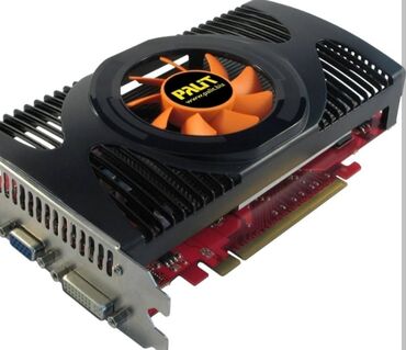 kompyuter hisseleri: Videokart Palit GeForce GTS 250, < 4 GB, İşlənmiş