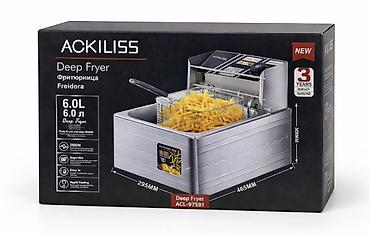 Фритюрница ACKILISS ACL-97581 - Объем: 6,0 л - Мощность: 2500 Вт