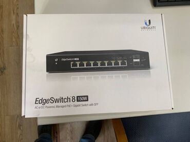 пассивное сетевое оборудование tons: Продаю Ubiquiti Networks EdgeSwitch 8-Ports Rack Mountable Ethernet