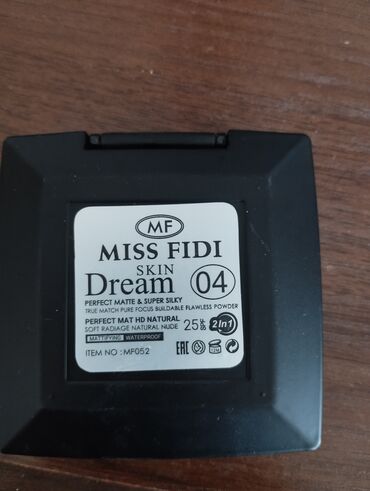 Üz makiyajı: Kirşan, Miss Fidi