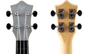 ukulele gitar: №: 3801 Məhsulun adı: Ukulele Flight TUS65 Silver Travel Soprano — 1