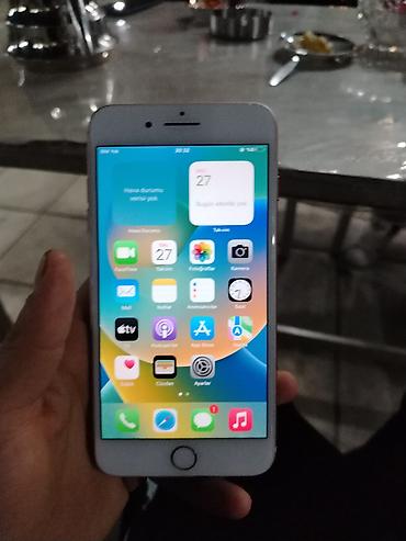kreditle iphone x: IPhone 8 Plus, 64 GB, Matte Gold, Zəmanət, Barmaq izi, Simsiz şarj — 7