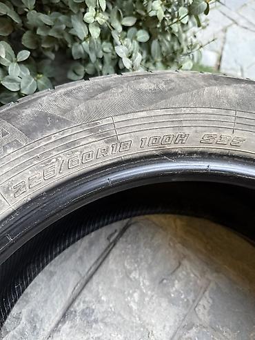 Шины: Шины 225 / 60 / R 18, Всесезонная, Б/у, Легковые, Dunlop — 7