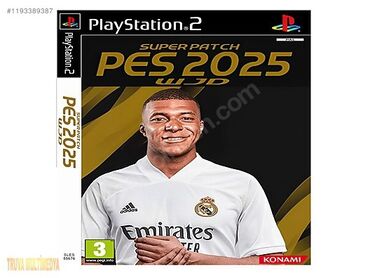 kompüterlər oyun: Pes 2025 ps2 ücün Yenidir. ps2 ye memory card ve her oyun var