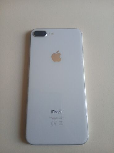 Apple iPhone: IPhone 8 Plus, 256 GB, Ağ, Barmaq izi