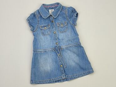 sukienka w kratkę h m: Sukienka, H&M, 12-18 miesięcy, stan - Dobry
