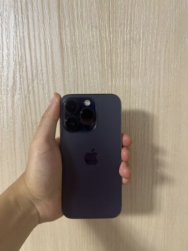 iphone 13 256gb цена в бишкеке: IPhone 14 Pro, Б/у, 256 ГБ, Deep Purple, 78 %