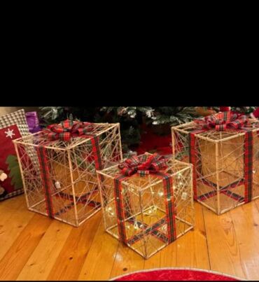 Hədiyyə bağlamaları: Hədiyyə paketi, rəng - Qızılı — 11