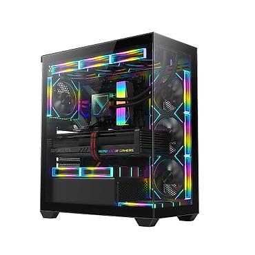 mini itx: Case "Ruix Carnival 360 Aquarium (Black)" ✅100% yeni və bağlı qutuda! — 1