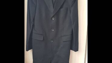 стильное черное пальто в Кыргызстан | ПАЛЬТО: Продаю кашемировое мужское стильное пальто сшитый на заказ в Tурции на