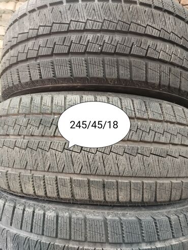 андроид авто: Шины 245 / 45 / R 18, Зима, Б/у, Комплект, Легковые, Китай, Maxxis