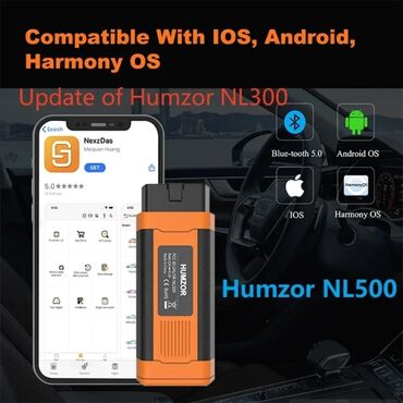 Alati za automobile: NOVO- Humzor NEXZSCAN NL500 Bluetooth OBD2 Auto Dijagnostika Humzor — 4
