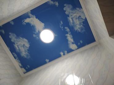 Натяжной потолок: Натяжной потолок Глянцевое, Матовое, 3D потолки Гарантия, Бесплатная консультация, Бесплатный замер — 7
