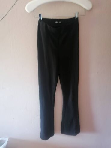 široke pantalone: XS (EU 34), 2XS (EU 32), Normalan struk, Ravne nogavice