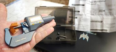 Digər texniki əl alətləri: Elektron mikrometr. Ölçmə imkanı :00-25 mm Tamamilə yenidir, istifadə — 3