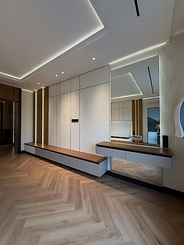 Фасадные 3D панели: Настенные декоративные панели и ТВ-зоны под ключ - Современные — 26