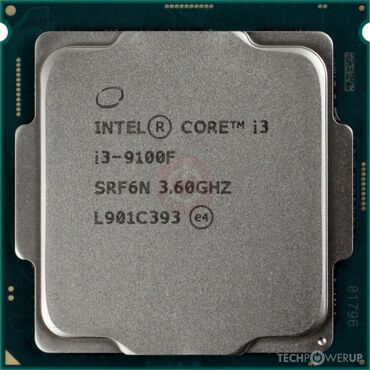 core i3 6100: Процессор, Б/у, Intel Core i3, 4 ядер, Для ПК