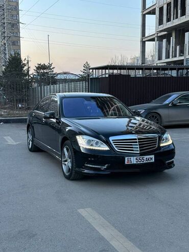 мерседес в аварийном состоянии: Mercedes-Benz S-Class: 2010 г., 5.5 л, Автомат, Бензин, Седан