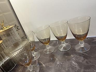 Digər dəstlər və servizlər: Məişət qabları dəsti - Boyalı, əl naxışlı dekorlu, ayaqlı iri — 3