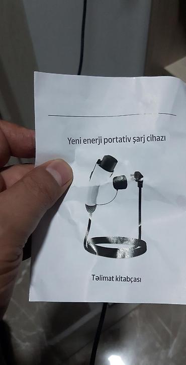 12 voltu 220 volta cevirme: Portativ EV şarj cihazı (Type 1 tapança) Xüsusiyyətlər: - Giriş — 5