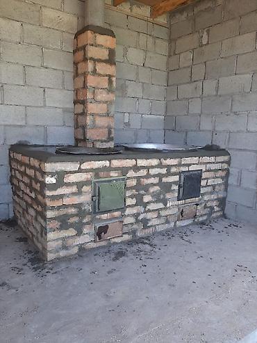 Дровяные печи: Очок барбекю салабыз газовый система экономичный дандыр столечница — 1