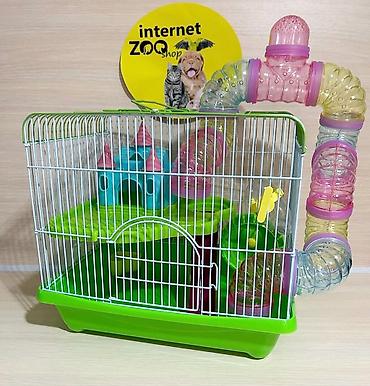 Зоотовары: Продаются клетки для хомячков, кроликов, морских свинок, ежей, крыс — 9