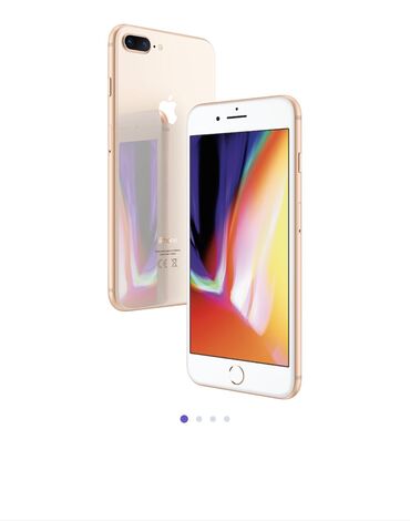 Apple iPhone: IPhone 8 Plus, Б/у, 64 ГБ, Rose Gold, Коробка, 71 %