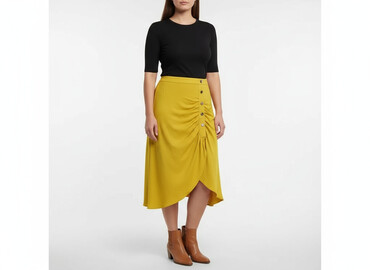 spódnice plisowane midi panterka: Asos, Спідниця жіноча, розмір 2XL
