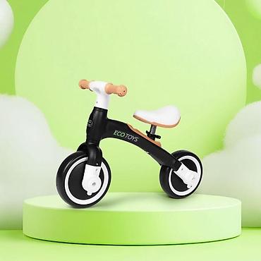 exit obuca zenska: Ecotoys balans bicikl sa pedalama i pomoćnim točkovima 3u1 – black — 5