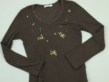 fioletowa eleganckie bluzki: Bluzka Damska, S, stan - Zadowalający