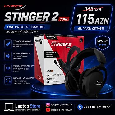 Yeni Simli Qulaqcıqlar, HyperX, rəng - Qara lalafo.az -da Yeni Simli Qulaqcıqlar, HyperX, rəng - Qara