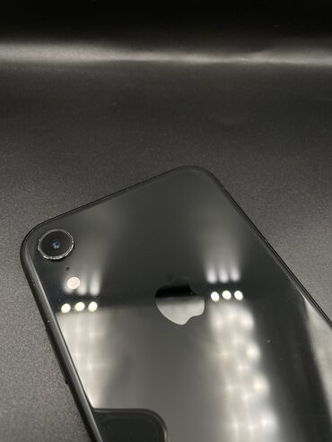 iphone xr price in kyrgyzstan: IPhone Xr, Б/у, 64 ГБ, Черный, Защитное стекло, 81 %