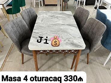 stol və stul dəstləri: Masa desti rəng seçimi var — 1