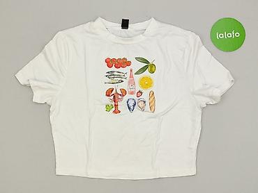 biale majtki: Shein, T-shirt damski, rozmiar XL — 2