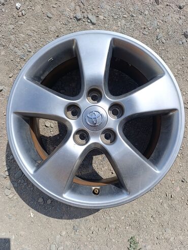 королла 1 6: Литые Диски R 16 Toyota, Комплект, отверстий - 5, Б/у