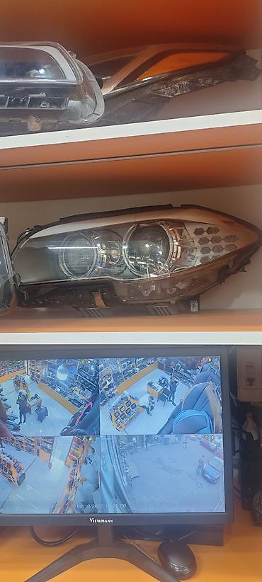 bmw e39 radiator: F10 BMW orginal zavadskoy üstünen çıxma fara tertemiz işlek vəziyyətdə — 1