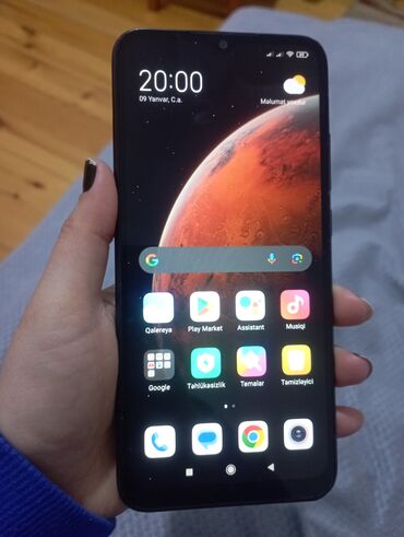 Samsung: Samsung Galaxy A12, 128 GB, rəng - Göy, İki sim kartlı, Barmaq izi