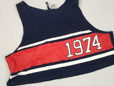 napapijri t shirty: H&M, Top damski, rozmiar M