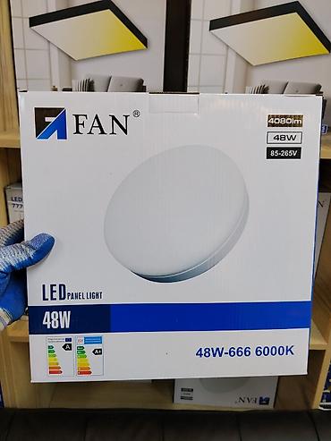 study lamp: Круглая светодиодная панель FAN - Тип: LED Panel Light - Мощность: 48 — 1