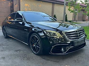 mercedes s63: Mercedes-Benz S-class AMG: 2019 г., 4 л, Автомат, Бензин, Седан — 3