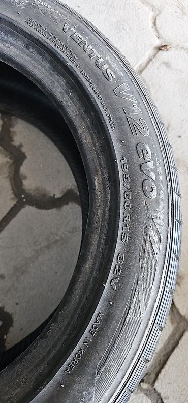 50: Шины 195 / 50 / R 15, Лето, Б/у, 1 шт, Легковые, Корея, Hankook — 2