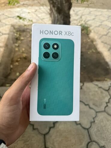 Honor X8 5G, 256 ГБ, цвет - Белый, Отпечаток пальца, Face ID, Сенсорный