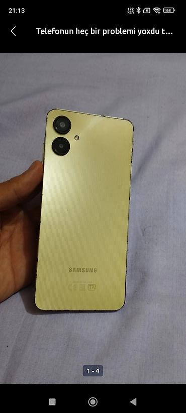 a06 samsung: Samsung Galaxy A06, 128 GB, rəng - Sarı — 4